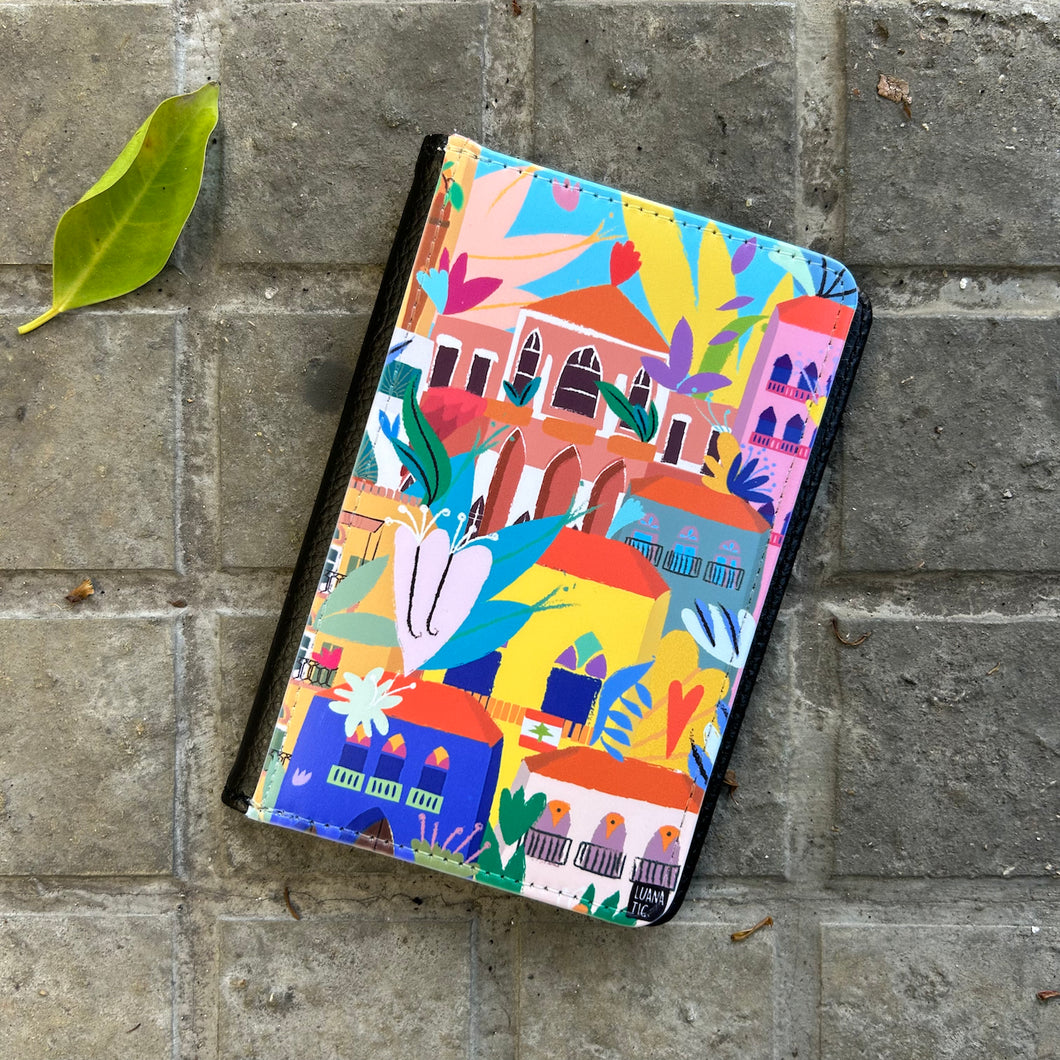 Passport Holder Beirut Bloom