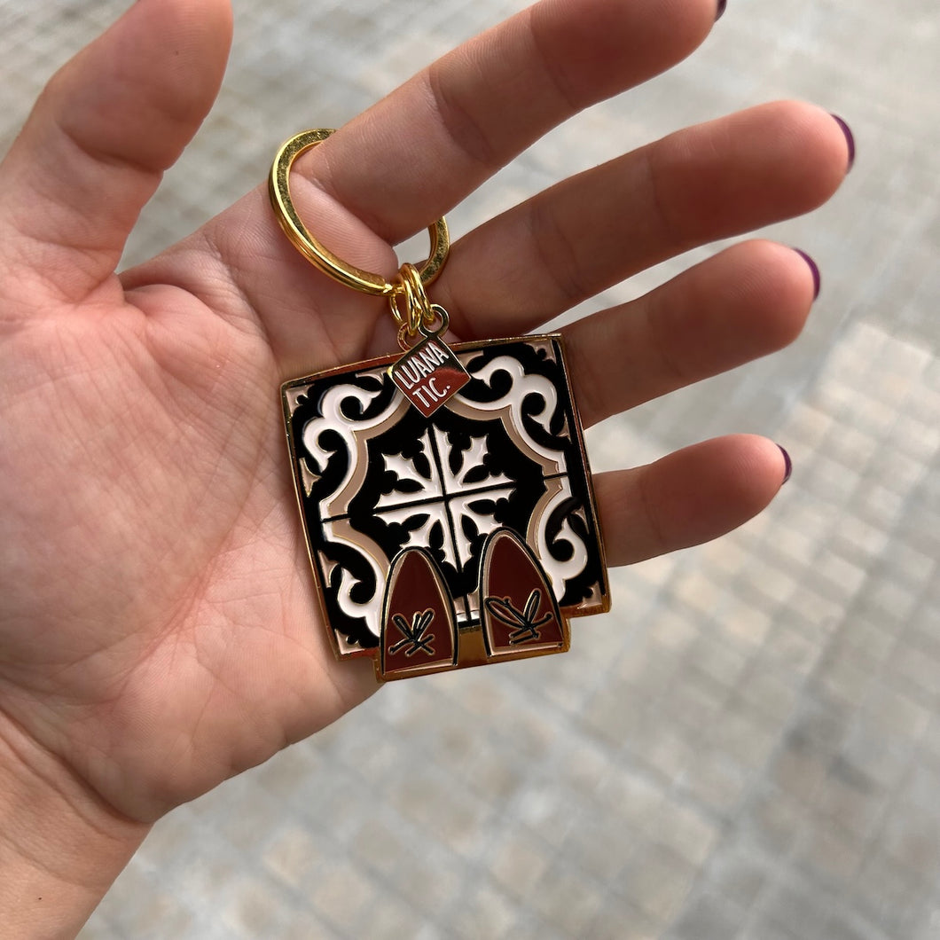 Keychain Lebanese Tile