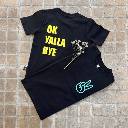 Kids T-Shirt Ok Yalla Bye